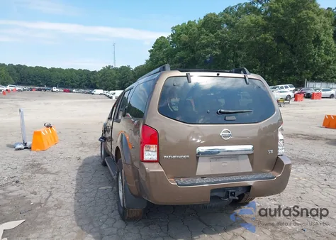 2005 Nissan Pathfinder Se from USA, damaged, VIN 5N1AR18U55C745237